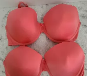 2 Secret Treasures Bügel-BHs leicht gepolsterte verstellbare Riemen 38DD neu mit Etikett - Bild 1 von 5