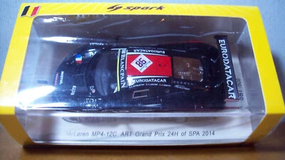 1/43 SPARK SB095 McLAREN MP4/12C ART 24h SPA 2014 #98 DEMOUSTIER/LAPIERRE/PADRE Foto 1 de 4
