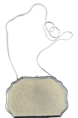 Bolso clutch vintage años 70-80 JUDITH LEIBER perlas pequeñas bah Amen Wardy Foto 1 de 4