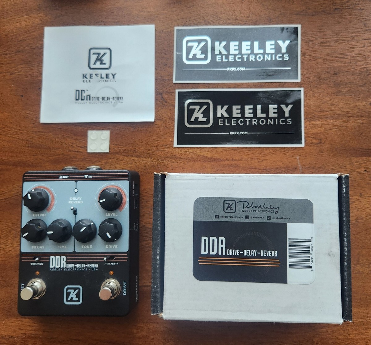 エフェクター Keeley DDR DRIVE-DELAY-REVERB 箱つき 【公式通販】