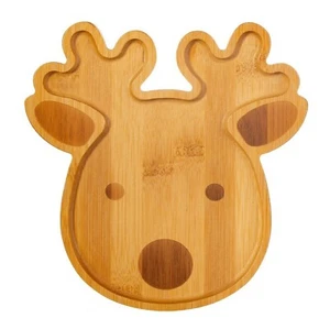 Sass & Belle Reindeer Bamboo Plate - Picture 1 of 1