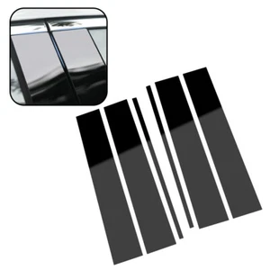 6pcs Gloss Black Pillar Post Door Trim Fits For GMC Yukon Chevy Tahoe 2015-2020 - Picture 1 of 8