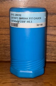 Techniks 29032 5/8" CAT40 ShrinkFIT Tool Holder, Gage Length 95.3mm - Picture 1 of 9