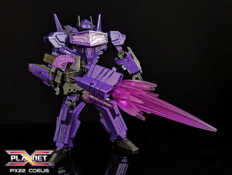 NEW Planet X PX-22 Coeus Shockwave Action Figure in box in stock Cover