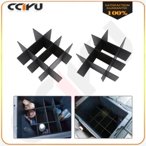 Armrest Center Console Organizer Device Divider Black For Toyota Tundra 14-19 - Picture 1 of 4