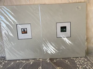 Ken Swanson 2er Set Linolschnitt Drucke "Schraube" & "Nagel" signiert nummeriert mattiert 8x10 - Bild 1 von 11