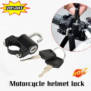 Anti-theft Helmet Lock Handlebar Helmet Hook Universal Motorcycle bike 2024 hot - Picture 1 of 18