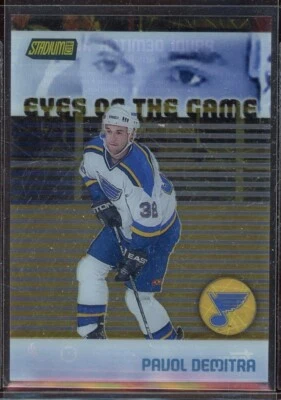 1999-00 Stadium Club Eyes Of The Game Refractor #EG9 Pavol Demitra - Image 1 of 2