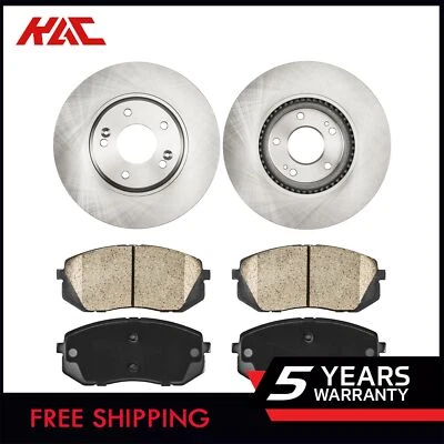31427 1295 Front Disc Rotors + Brake Pads for Hyundai Tucson 2010-2012 2015 2.4L - Изображение 1 из 4