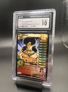 Broly Lv 1 CGC 10 Movie Promo Buu Saga Score Z Gem Mint - Picture 1 of 2