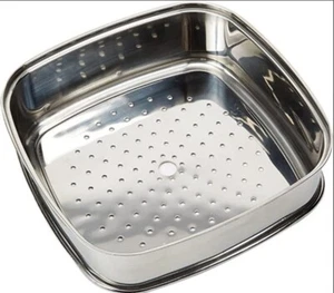 Anillo y bandeja extensor de sartén de vapor apilable 2 en 1 Copper Chef - Imagen 1 de 4