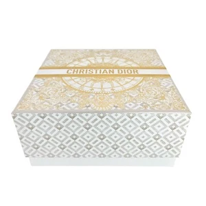 Christian Dior Caja de Regalo Vacía Contenedor Vacaciones 2024 8”x8”x4” - Imagen 1 de 10