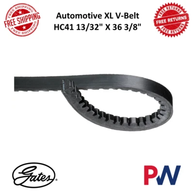 Gates Auto V-Belt XL Standard HC41 para GMC, Ford, Nissan, Chevrolet, Opel, Acura Foto 1 de 4