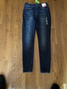 SO Jeans Womens 7/28 Blue Stretch Pants High Rise Jegging Ladies Denim NWT blue - Picture 1 of 8