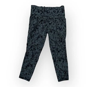 Medias Athleta Salutation Stash Bolsillo Estampado 7/8 Serpiente/Pitón Negro XL - Imagen 1 de 7