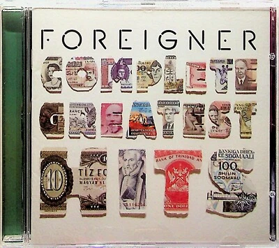 Foreigner -Complete Greatest Hits CD -2002 -The Best Of (Cold As Ice Etc)  - Image 1 of 3