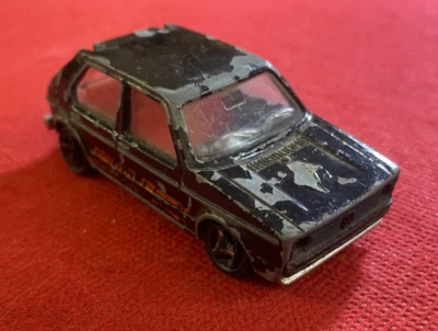 MAJORETTE Auto GOLF VW VOLKSWAGEN scala 1:60 N° 210 metallo Made in France - Immagine 1 di 3