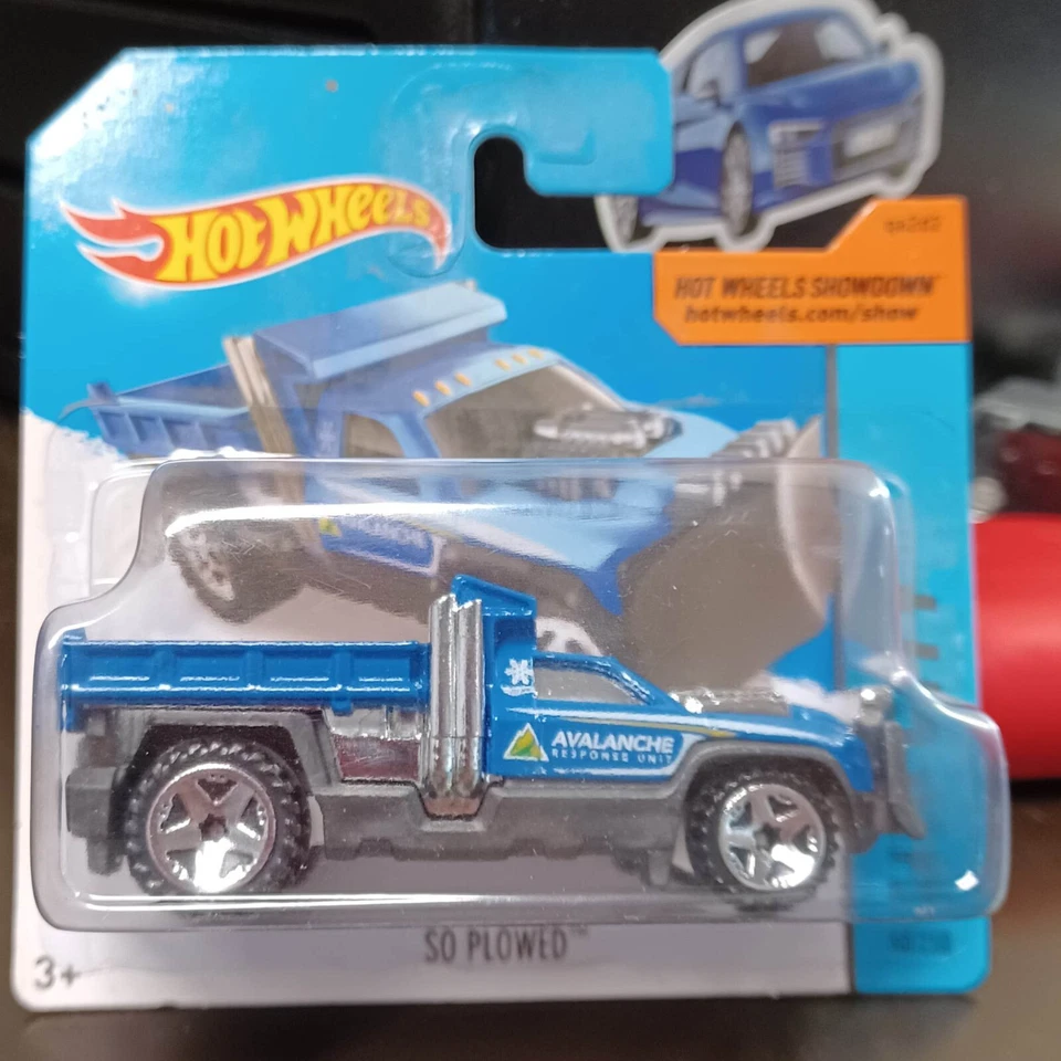 2013 Hot Wheels HW City 2014 50/250 So Plowed - Blue Avalanche Short Card - Image 1 of 1
