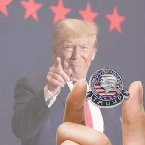 Trump 2024 Pin - Trump for President Take America Back Enamel Lapel Pin - New - Bild 1 von 5
