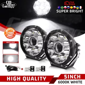 1KM+ Distance Laser LED 5" Inch Work Light Off Road Spotlight UTV Car SUV Truck - Foto 1 di 11
