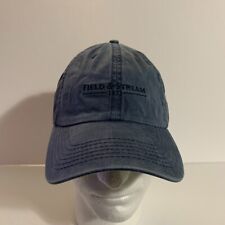 Field & Stream Hat 1871 Adjustable Weathered Blue Cotton Cap One Size Fits Most