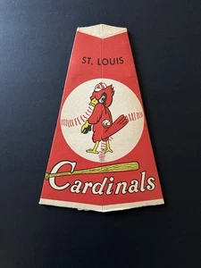 Vintage 1960er St. Louis Cardinals Baseball Stadion Logo Megaphon Popcorn Halter - Bild 1 von 2