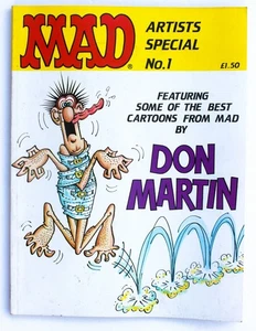 MAD Artists Special 1 DON MARTIN a 64 page 1983 UK B & W vintage softcover. - Picture 1 of 6