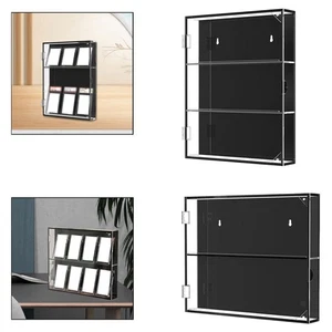 Baseballs Card Display Case, Trading Cards Frame, Multifunctional Wall Mounted - Picture 1 of 12