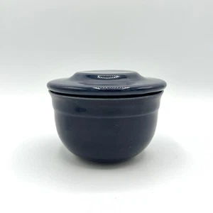 Emile Henry Butter Pot Navy Blue Twilight Ceramic Kitchen Potter France 86.10 - Picture 1 of 12