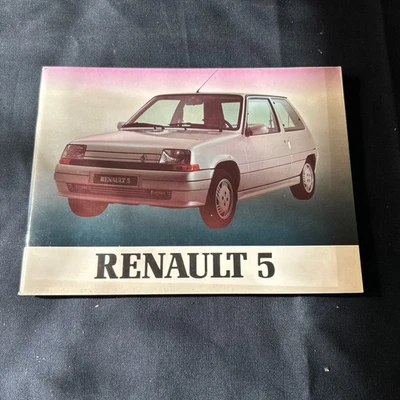 Libretto Uso e Manutenzione RENAULT 5 - Ed. Italiana - Immagine 1 di 4