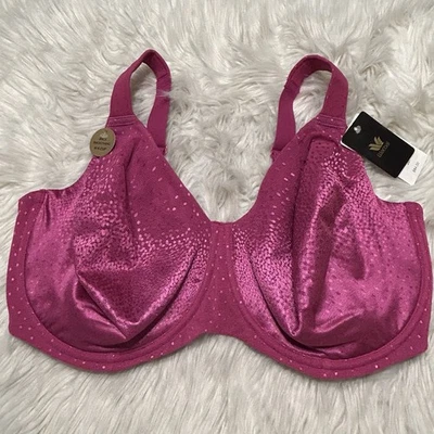 Sujetador Wacoal 38I Rosa Figura Completa Apelación Trasera 855403 Alisador Trasero NUEVO $84 Foto 1 de 4