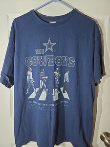 Dallas Cowboys T-Shirt Mens 2XL. Delta Beatles Abbey Road Tee-- Vintage - Picture 1 of 5