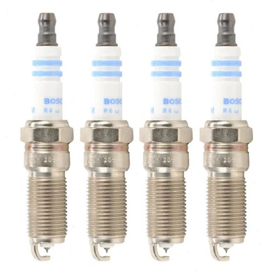 4 bujías Bosch doble platino para Chevrolet Malibu Limited 2016 om Foto 1 de 4