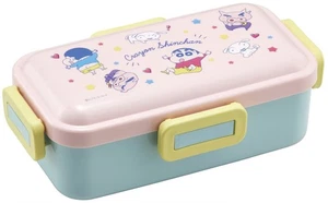 Crayon Shin-chan 530ml Porta Pranzo con Coperchio a Forma di Cupola con Ioni Argento (Ag+) - Foto 1 di 9