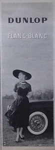 PUBLICITÉ PNEU DUNLOP FLANC BLANC - CHAPEAU - Imagen 1 de 1