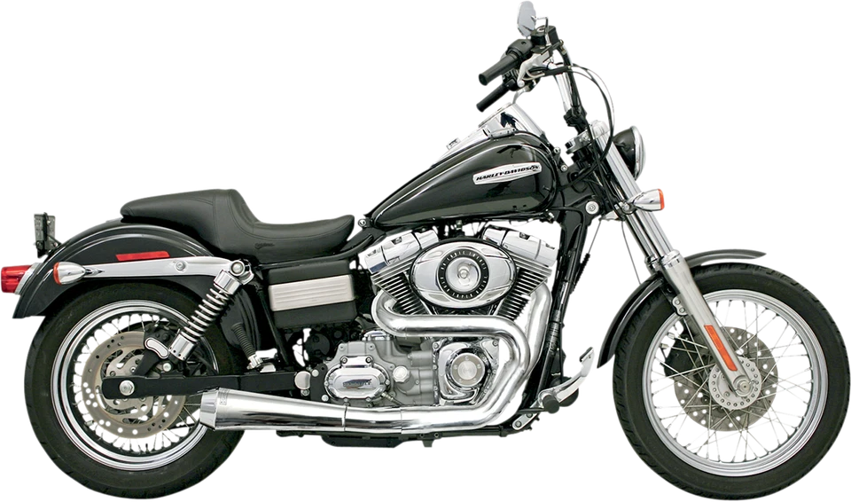 Bassani Road Rage 2-Into-1 Upswept Short Megaphone Exhaust System 1D5250 - Image 1 of 1