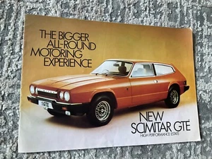 RELIANT NEW SCIMITAR GTE. BROCHURE 1975. - Picture 1 of 1