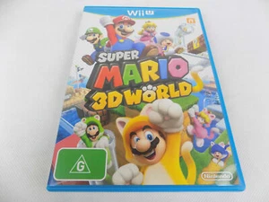 Mint Disc Nintendo Wii U Super Mario 3D World - No Manual - Picture 1 of 3