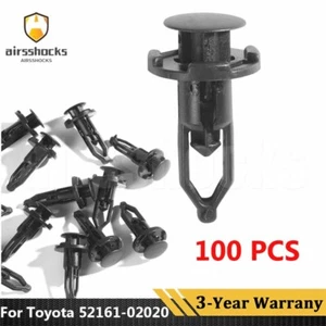 Qty.100 Fender Bumper Retainer Clip for TOYOTA for LEXUS 52161-16010 52161-02020 - Picture 1 of 6