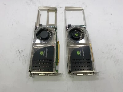 442154-001 - 2x HP Nvidia Quadro FX4600 768MB PCI-E Graphic Card - Image 1 of 3