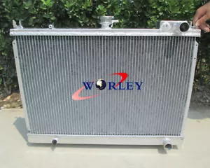 Aluminum Radiator for Nissan Pintara Skyline R31 MT 1986-1993 87 88 89 - Picture 1 of 6