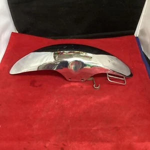 1985 Honda Saber VF700 Original Factory Chrome Front Fender - Picture 1 of 6