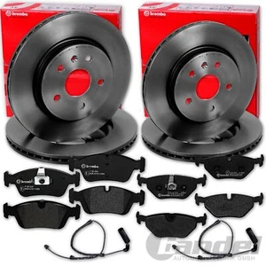 DISCOS DE FRENO BREMBO + PASTILLAS DELANTERAS + TRASERAS aptos para BMW Serie 3 E46 - Imagen 1 de 7