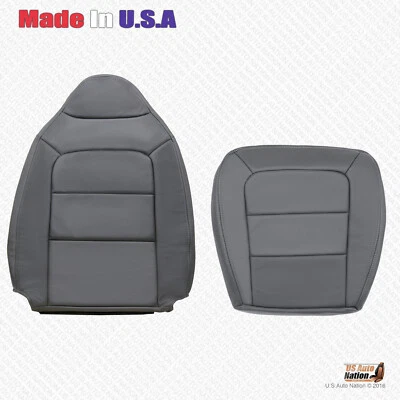 Fundas inferiores y superiores de cuero grises para Ford Explorer Sport Trac 2001 2002 Foto 1 de 4