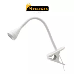 IKEA NÄVLINGE LED Clamp Spotlight White Lamp Clip Lighting Adjustable 34cm NEW - Picture 1 of 6