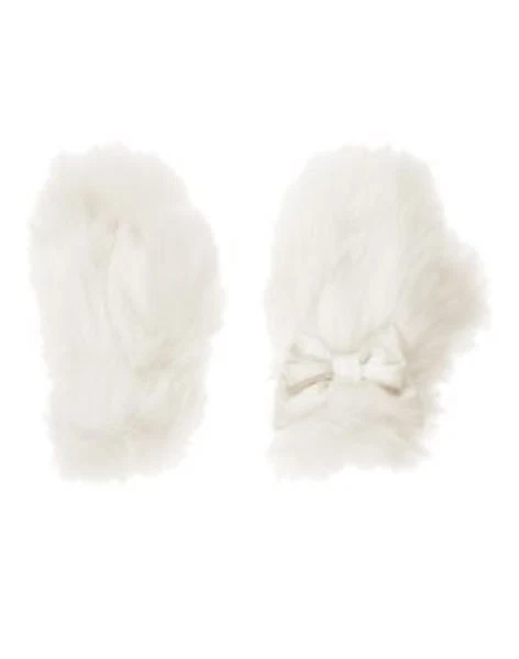 GYMBOREE FAIR ISLE MITONES DE ARCO DE PIEL MARFIL BRILLANTE 0 12 2T 3T 4T 5T NUEVO CON ETIQUETAS   Foto 1 de 1