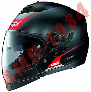 CASCO NOLAN GREX G4.2 PRO VIVID N-COM AIR NERO OPACO ROSSO COL 32 TAGLIA XS - 54 - Imagen 1 de 1