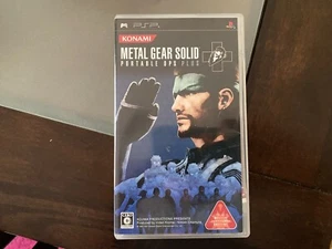 Metal Gear Solid portable ops plus PSP Japanese - Picture 1 of 4