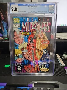New Mutants #98 cgc 9.6 1991 Marvel DeadPool - Bild 1 von 2