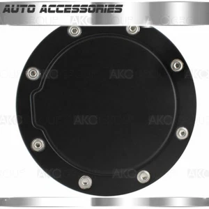 Blk Bull Gas Door Cover 04-08 Truck Exterior Protection Truck Fuel Door - Picture 1 of 10